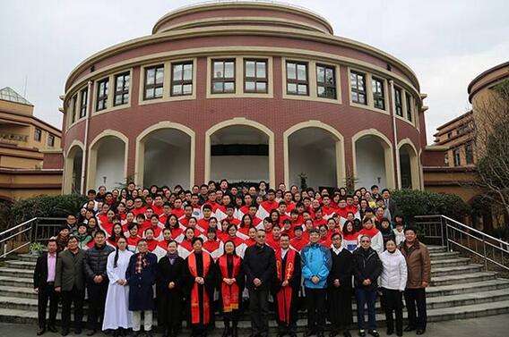 2016年圣诞节华东神学院师生合影