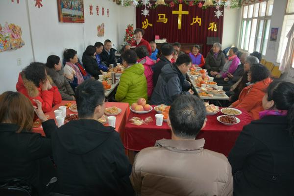 北京基督教南口堂圣诞前夕探访山区聚会点