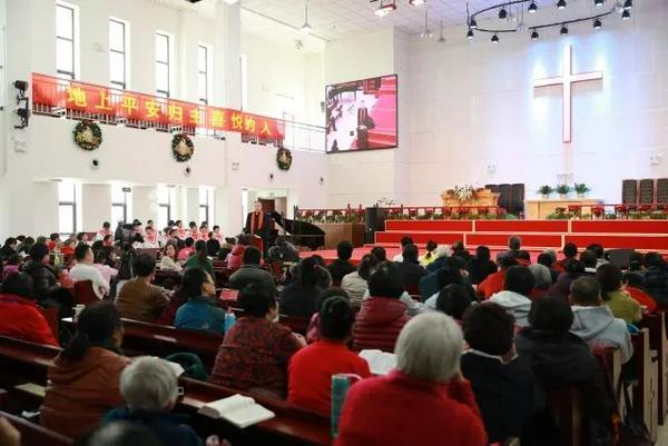 北京基督教南口堂举办迎新年感恩赞美会