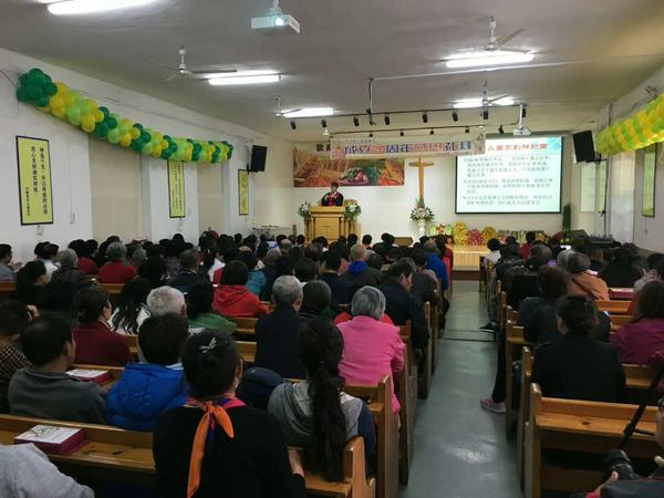 沈阳万方聋人教会举办成立20周年感恩礼拜