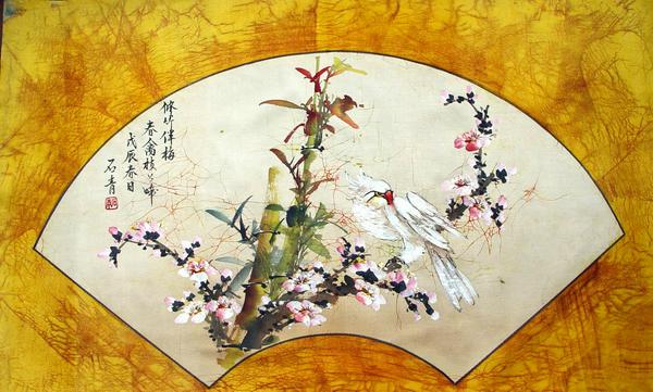 人人都说石青画的竹子是绝妙上品，在这喧嚣而浮躁的年代，看石青气韵生动的墨竹，心情都会沉淀下来。