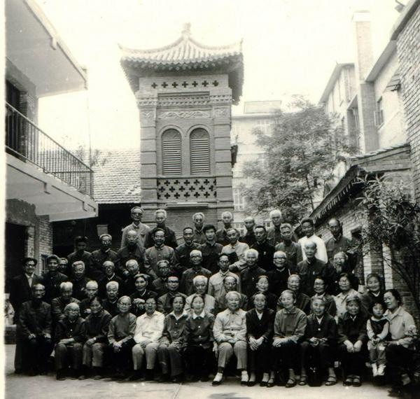1983年，在西安南新街教堂参加中华基督教会同工会