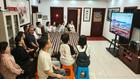 江苏昆山市基督教三自爱国运动委员会组织收看纪念中国人民抗日战争暨世界反法西斯战争胜利80周年阅兵仪式