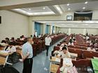 江西省教职人员考试新余市高新堂考场考试结束